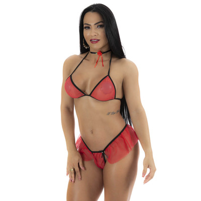 Foto 1 do produto Fantasia Pimenta Sexy - Pimentinha Espanhola | Tamanho Único
