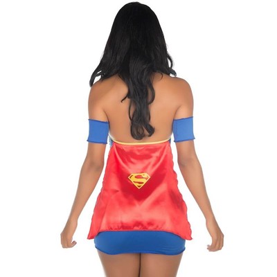 Fantasia Pimenta Sexy - Vestido Super Girl