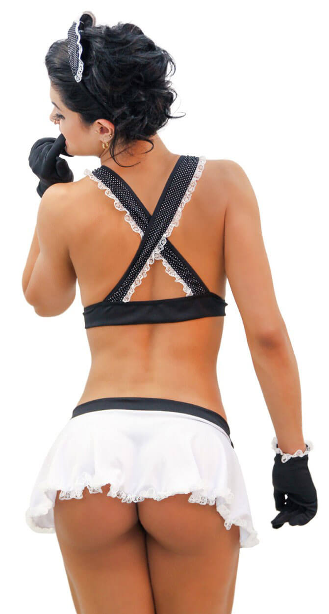 Fantasia Sapeka - Kit Empregadinha Fran - 2