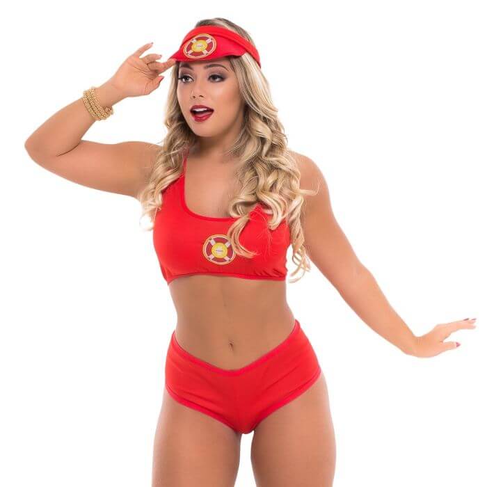 Fantasia Sapeka - Kit Salva Vidas Amanda | Disponível em 2 Tamanhos - 2