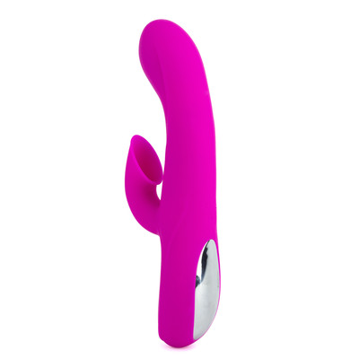 Foto 2 do produto Vibrador Estimulador de Clítoris e Ponto G com Sucção e 12 Modos de Vibração - Pretty Love Anthony | 11 x 3,5 cm