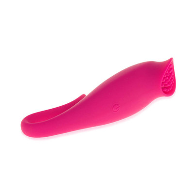Foto 1 do produto Estimulador de Clítoris em Silicone com 10 Modos de Vibração, Recarregável - Feel Free | 12,6 x 3,1 cm