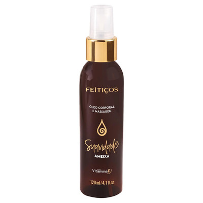 Foto 1 do produto Óleo Corporal para Massagem em Spray com Aroma de Ameixa - Feitiços Aromáticos Suavidade | 120 ml