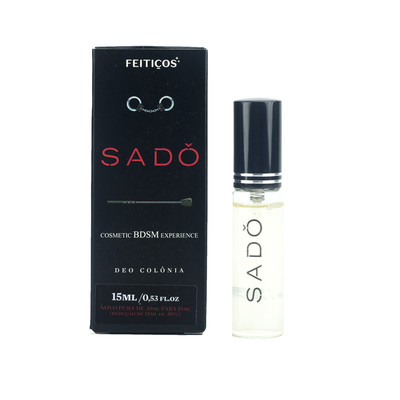 Deo Colônia com Aroma Afrodisíaco - Feitiços Aromáticos Sadô | 15 ml