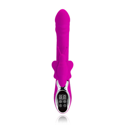 Foto 2 do produto Female Vibrator - Vibrador Estimulador de Clítoris, Recarregável com 12 Níveis de Vibração e Auto Aquecimento - 26 x 4 cm