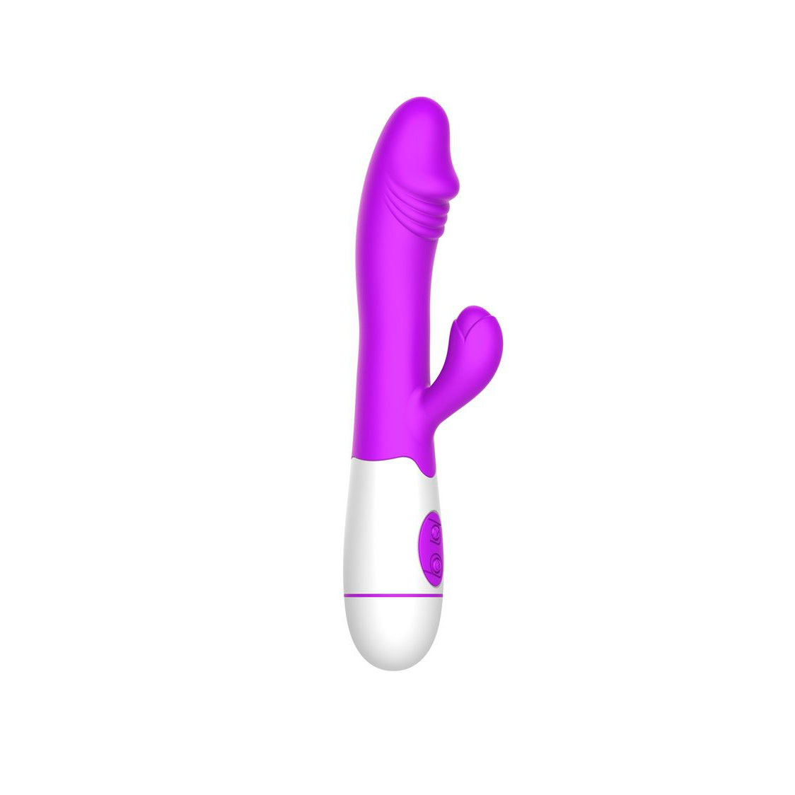 Vibrador Estimulador de Ponto G e Clítoris com 30 Níveis de Vibração, Glande e Recarregável - Female Vibrator | 10 x 3 cm | Disponível em 4 Cores - 2