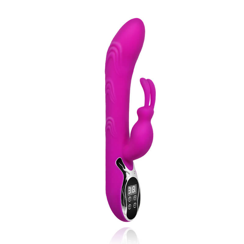 Female Vibrator - Vibrador Estimulador de Ponto G e Clítoris, Recarregável com 12 Níveis de Vibração e Auto Aquecimento - 24 x 4 cm - 2