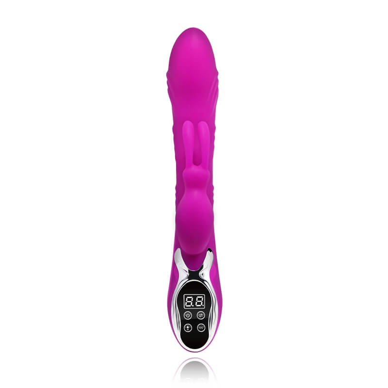 Female Vibrator - Vibrador Estimulador de Ponto G e Clítoris, Recarregável com 12 Níveis de Vibração e Auto Aquecimento - 24 x 4 cm - 4