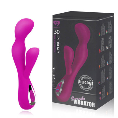 Foto 1 do produto Female vibrator - Vibrador Estimulador de Ponto G e Clítoris, Recarregável com 30 Níveis de Vibração - 21,9 x 3 cm