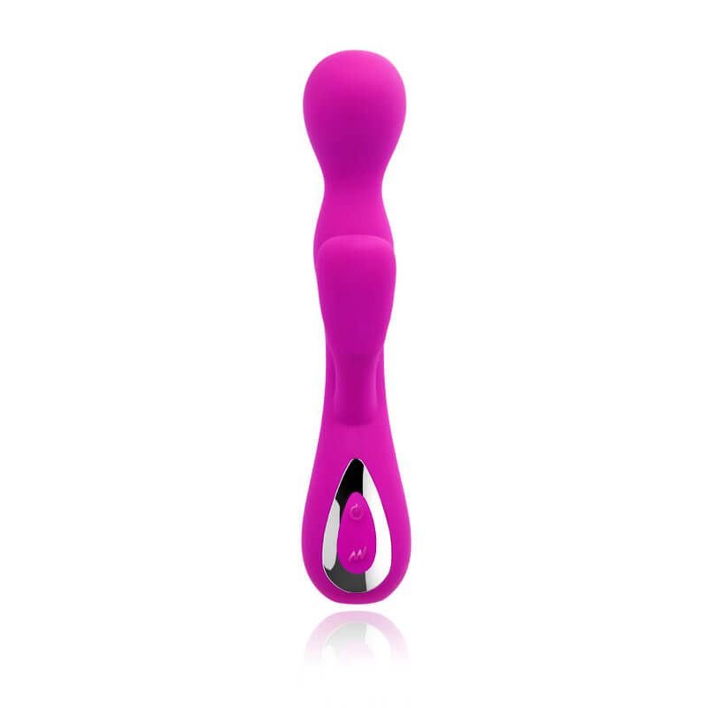 Female vibrator - Vibrador Estimulador de Ponto G e Clítoris, Recarregável com 30 Níveis de Vibração - 21,9 x 3 cm - 3