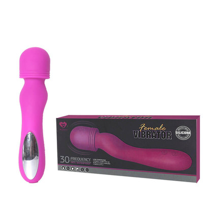 Foto 1 do produto Female Vibrator - Vibrador Ponto G Recarregável em Silicone Soft Touch com 30 Modos de Vibração e à Prova D Água - 17 x 3,5 cm