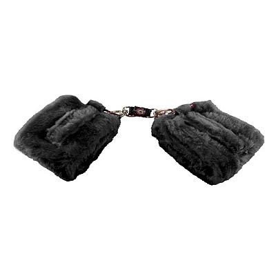 Foto 5 do produto Algema de Pelúcia Fechada com Velcro - Fetiche Playgirl | Disponível em 4 Cores