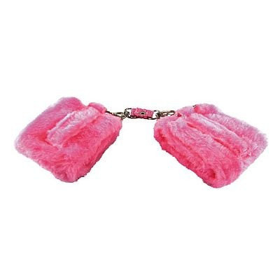 Foto 7 do produto Algema de Pelúcia Fechada com Velcro - Fetiche Playgirl | Disponível em 4 Cores