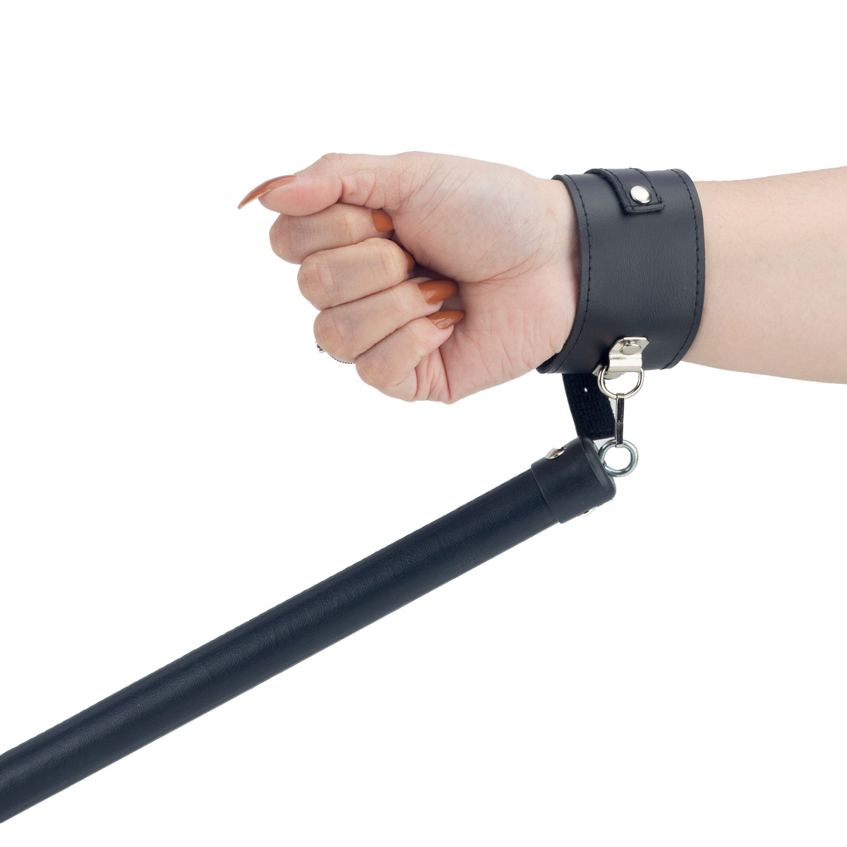 Separador de Braços com Algemas em Couro Sintético - Fetiche Playgirl | 45 cm - 4