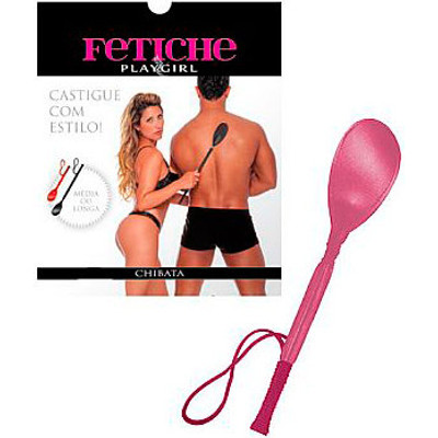 Fetiche Playgirl - Chibata em Courvin - 30 cm | Cor: Rosa