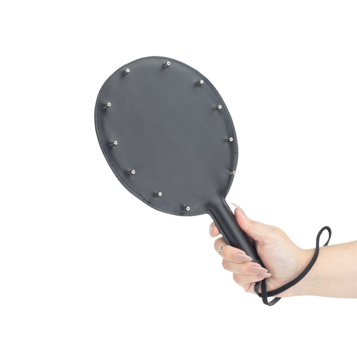 Chibata Palmatória com Rebites de Metal - Adão & Eva Fetiche Playgirl | 32 x 18 cm - 5