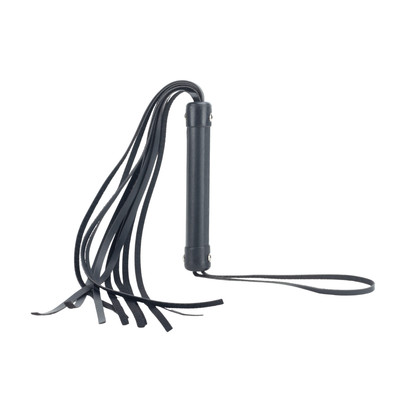 Chicote Curto em Courvin com 10 Tiras - Adão & Eva Fetiche Playgirl | 40 cm