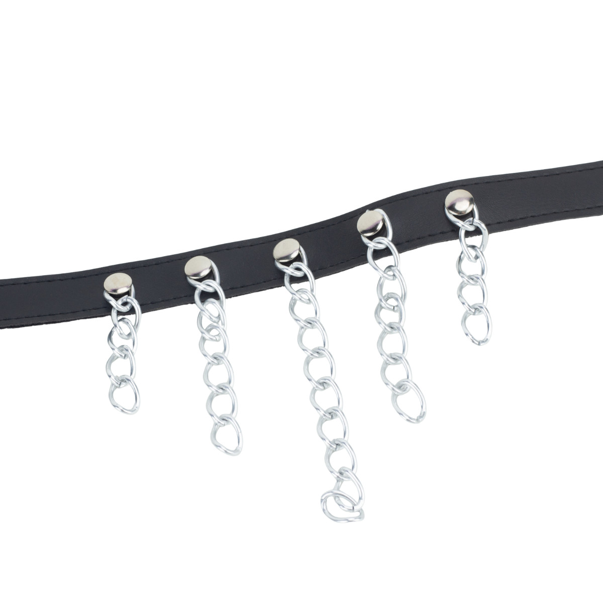 Gargantilha com Detalhes em Metal - Adão & Eva Fetiche Playgirl | Tamanho Único - 3