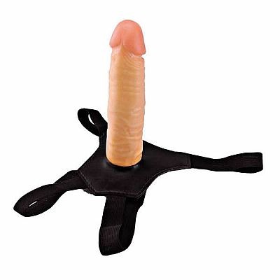 Fetiche Playgirl Strap On - Cinta com Pênis Realístico - 18,5 x 4,5 cm