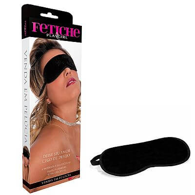 Venda em Pelúcia - Fetiche Playgirl | Disponível em 4 Cores - 4