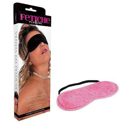 Venda em Pelúcia - Fetiche Playgirl | Disponível em 4 Cores - 2
