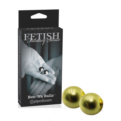 Bolas em Aço Inoxidável para Exercícios de Pompoarismo - Fetish Fantasy Series Ben-Wa Balls