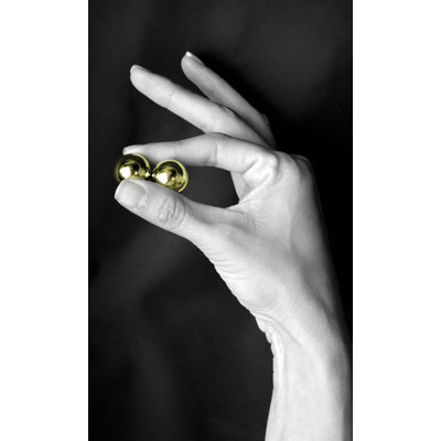 Bolas em Aço Inoxidável para Exercícios de Pompoarismo - Fetish Fantasy Series Ben-Wa Balls