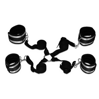 Foto 2 do produto Lovetoy Struggle - Kit Bondage com 4 amarras