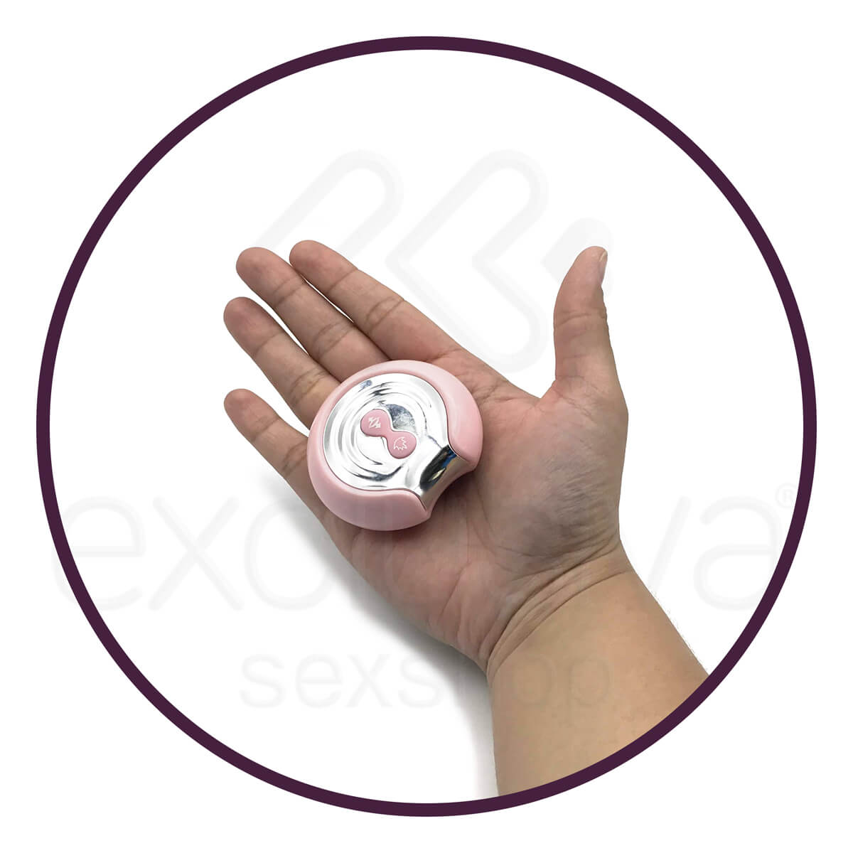 Prótese Realística de Pênis Recarregável com Movimento Vai e Vem, Sucção, Aquecimento e Controle - Fighting Dildo - 15,4 x 4,3 cm - 5