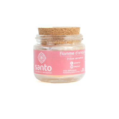 Foto 5 do produto Vela Beijável para Sexo Oral - Santo Cosméticos Flamme D'Amour | Disponível em 3 Sabores