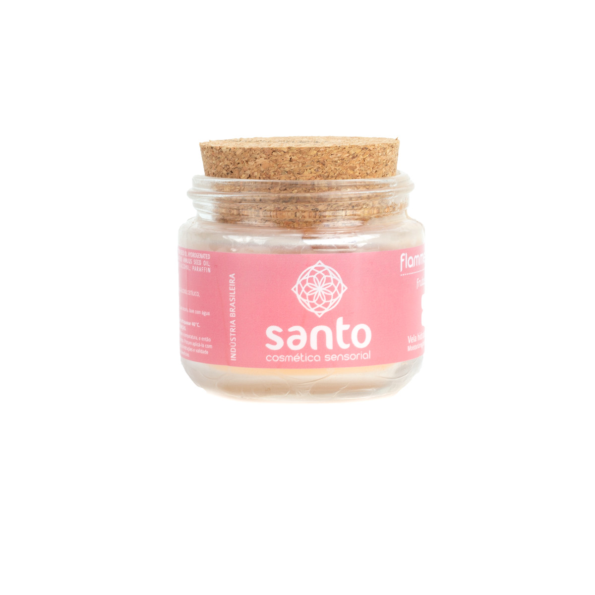 Vela Beijável para Sexo Oral - Santo Cosméticos Flamme D'Amour | Sabor: Frutas Vermelhas - 2