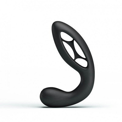 Foto 3 do produto Flexible - Massageador de Próstata Flexível com Estimulador de Períneo e 7 Modos de Vibração - 12,5 x 4 cm
