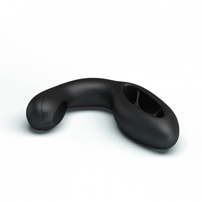 Foto 5 do produto Flexible - Massageador de Próstata Flexível com Estimulador de Períneo e 7 Modos de Vibração - 12,5 x 4 cm
