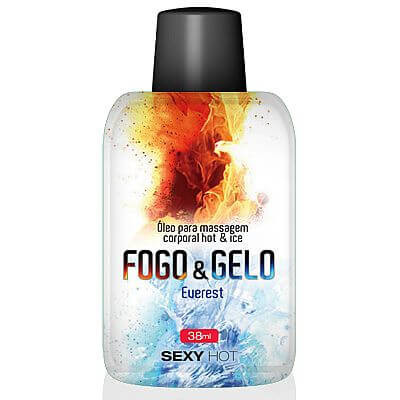 Óleo Comestível para Sexo Oral - Fogo & Gelo Everest - 38 ml