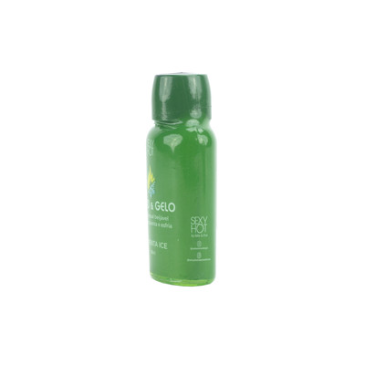 Foto 2 do produto Óleo Comestível para Sexo Oral - Sexy Hot Fogo & Gelo Menta Ice | 38 ml