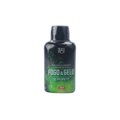 Óleo Comestível para Sexo Oral - Sexy Hot Fogo & Gelo | 38 ml | Disponível em 4 Sabores