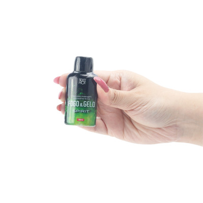 Foto 4 do produto Óleo Comestível para Sexo Oral - Sexy Hot Fogo & Gelo | 38 ml | Disponível em 4 Sabores