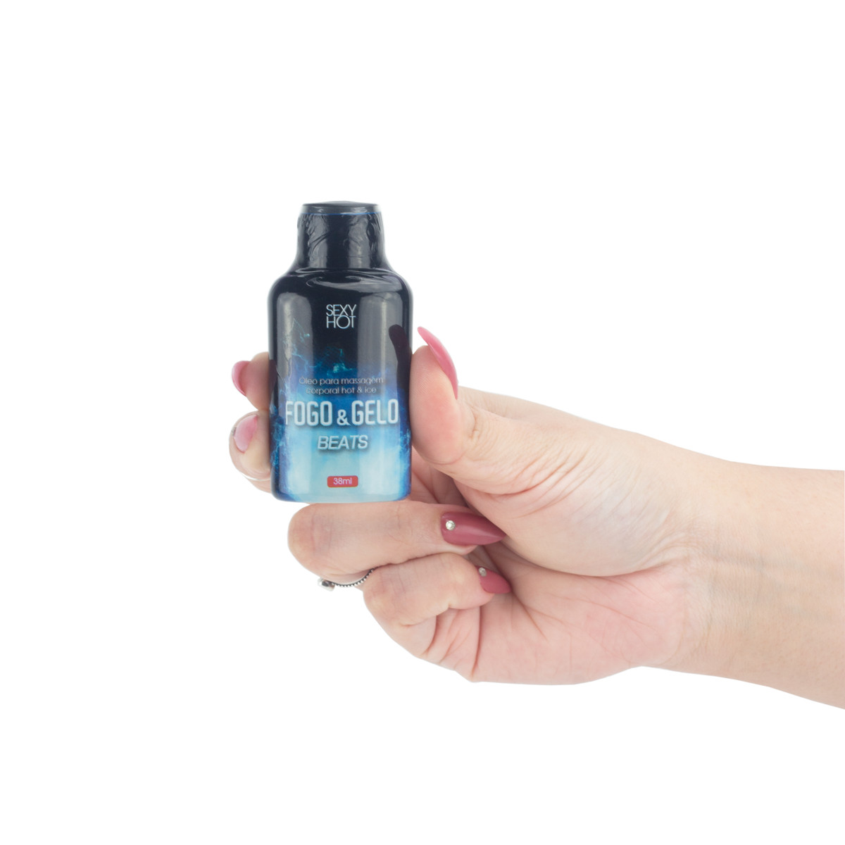 Óleo Comestível para Sexo Oral - Sexy Hot Fogo & Gelo | 38 ml | Disponível em 4 Sabores - 12