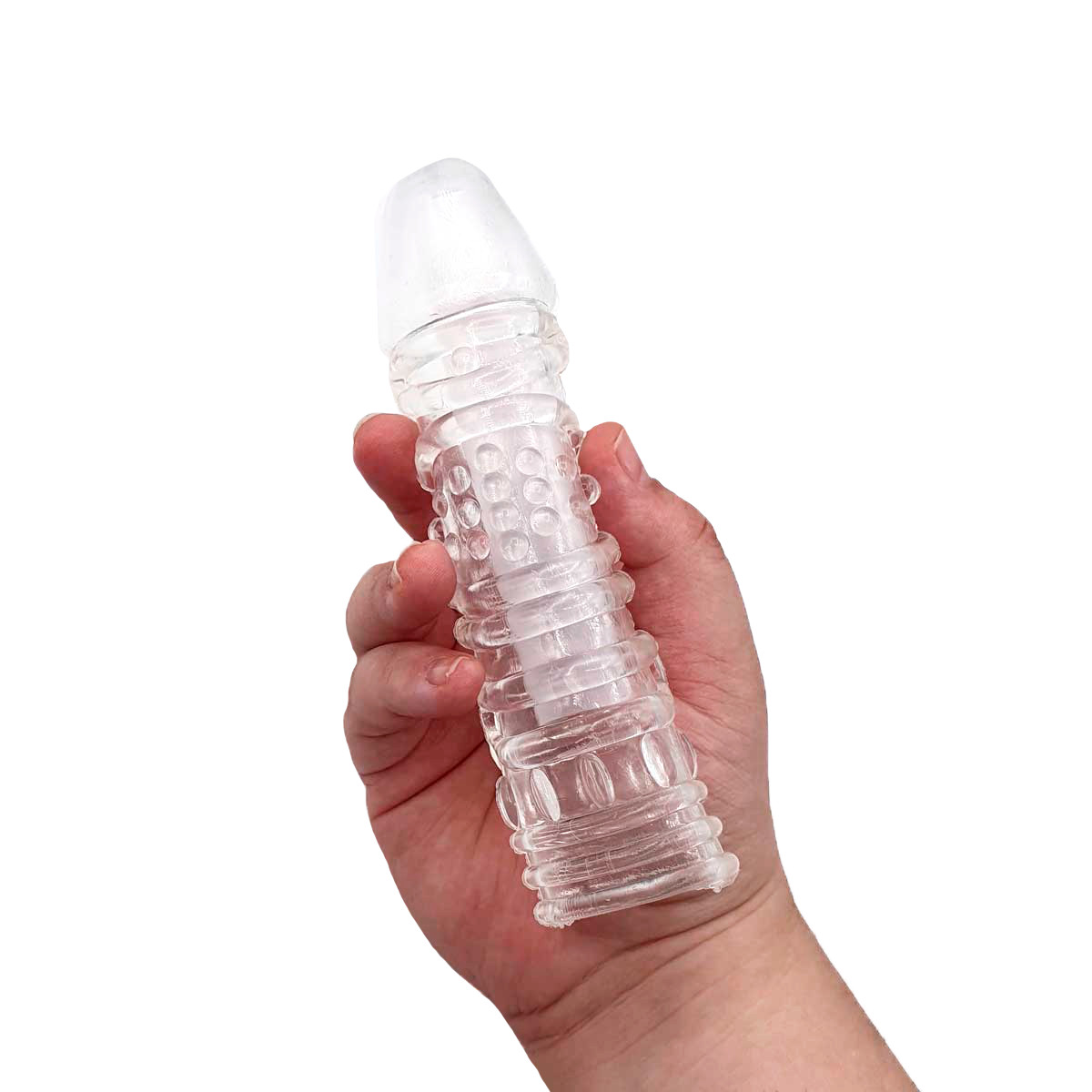 Capa Peniana em TPR com Glande Definida, Nódulos Massageadores e Textura Anelar - Four Beast Dragon | 15 x 3,5 cm - 5