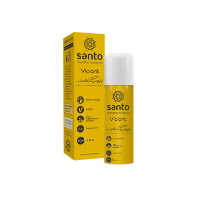 Spray Aromatizador para Lingerie com Fragrância Sensual e Propriedades Acaricidas by Nicole Puzzi - Viciant Santo Cosméticos | 50ml