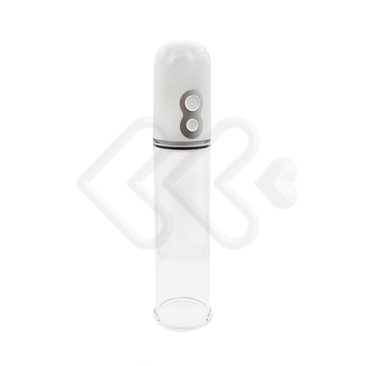 Free Space Man - Bomba Peniana Elétrica com Sucção Automática e Descompressão de Ar - 16,5 x 6,8 cm | Cor: Branco - 2