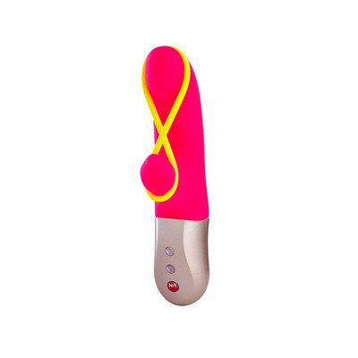 Foto 6 do produto Vibrador Ponto G Recarregável em Silicone Soft Touch com Estimulador de Clítoris e 6 Modos de Vibração, a Prova D'Água - Fun Factory Amorino | 17,5 x 3 cm | Disponível em 2 Cores