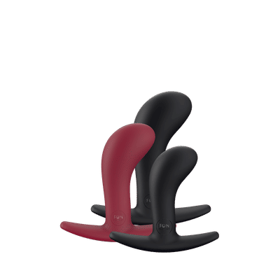 Foto 4 do produto Fun Factory Bootie Set - Kit com 3 Plugs Anais Estimuladores de Próstata em Silicone