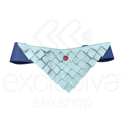 Foto 3 do produto Fun Factory - Cinta Strap-on Toii Detalhe Escamado | Cor: Azul
