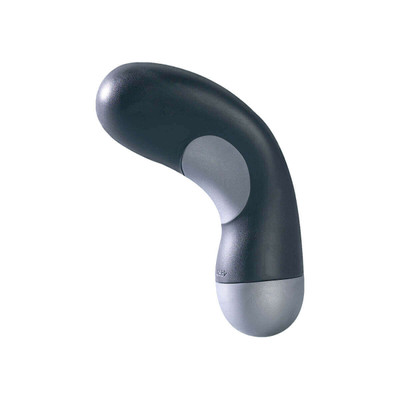 Foto 2 do produto Fun Factory LayaSpot - Massageador em Silicone com Vibração Multivelocidade - 10,5 x 4 CM | Cor: Preto