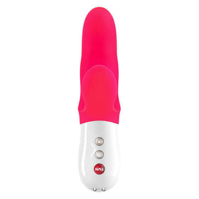 Foto 18 do produto Vibrador Rabbit Recarregável em Silicone com 6 Modos de Vibração e Função de Trava - Fun Factory Miss Bi | 7,8 x 4 cm | Disponível em 4 Cores
