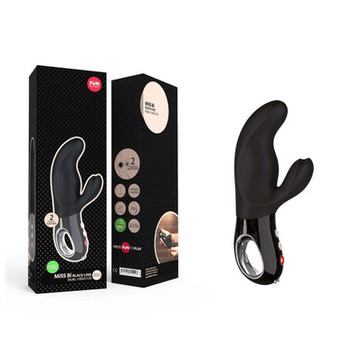 Foto 19 do produto Vibrador Rabbit Recarregável em Silicone com 6 Modos de Vibração e Função de Trava - Fun Factory Miss Bi | 7,8 x 4 cm | Disponível em 4 Cores
