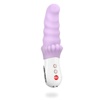 Foto 5 do produto Fun Factory Moody Vibrator - Vibrador Estimulador de Ponto G ou Próstata Flexível, Recarregável em Silicone Vegano e 6 Modos de Vibração - 19 x 4 cm | Cor: Violeta