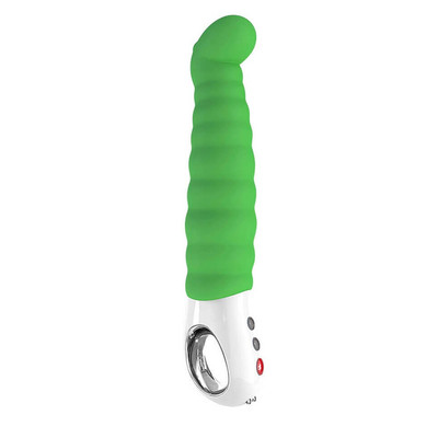 Foto 2 do produto Fun Factory Patchy Paul Der Vibrator - Massageador Recarregável em Silicone com 6 Modos de Vibração - 22,5 x 4,5 CM | Cor: Verde
