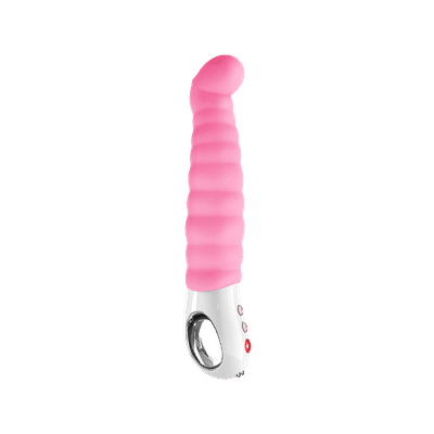 Foto 2 do produto Fun Factory Patchy Paul - Massageador Recarregável em Silicone com 6 Modos de Vibração à Prova D'água - 22,5 x 4,5 CM | Cor: Rosa